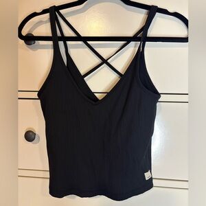 Vuori Ribbed tank top size small